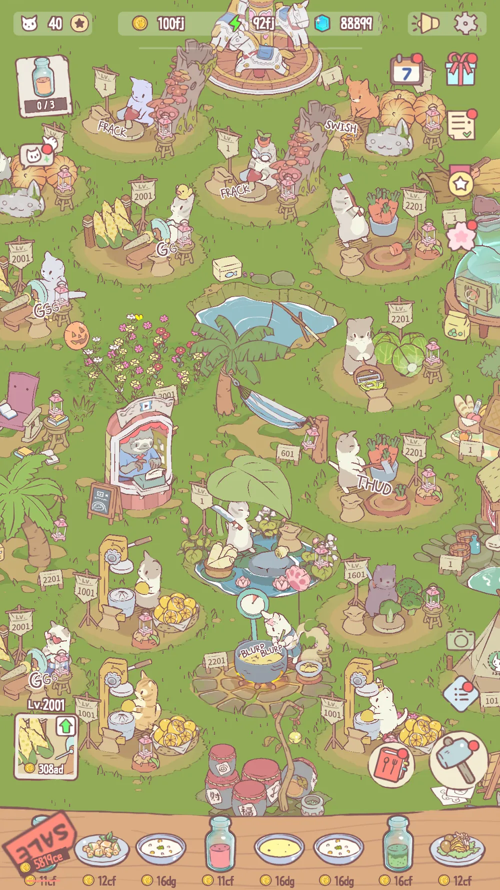 Cats & Soup: la radura di gioco piena di gatti che cucinano
